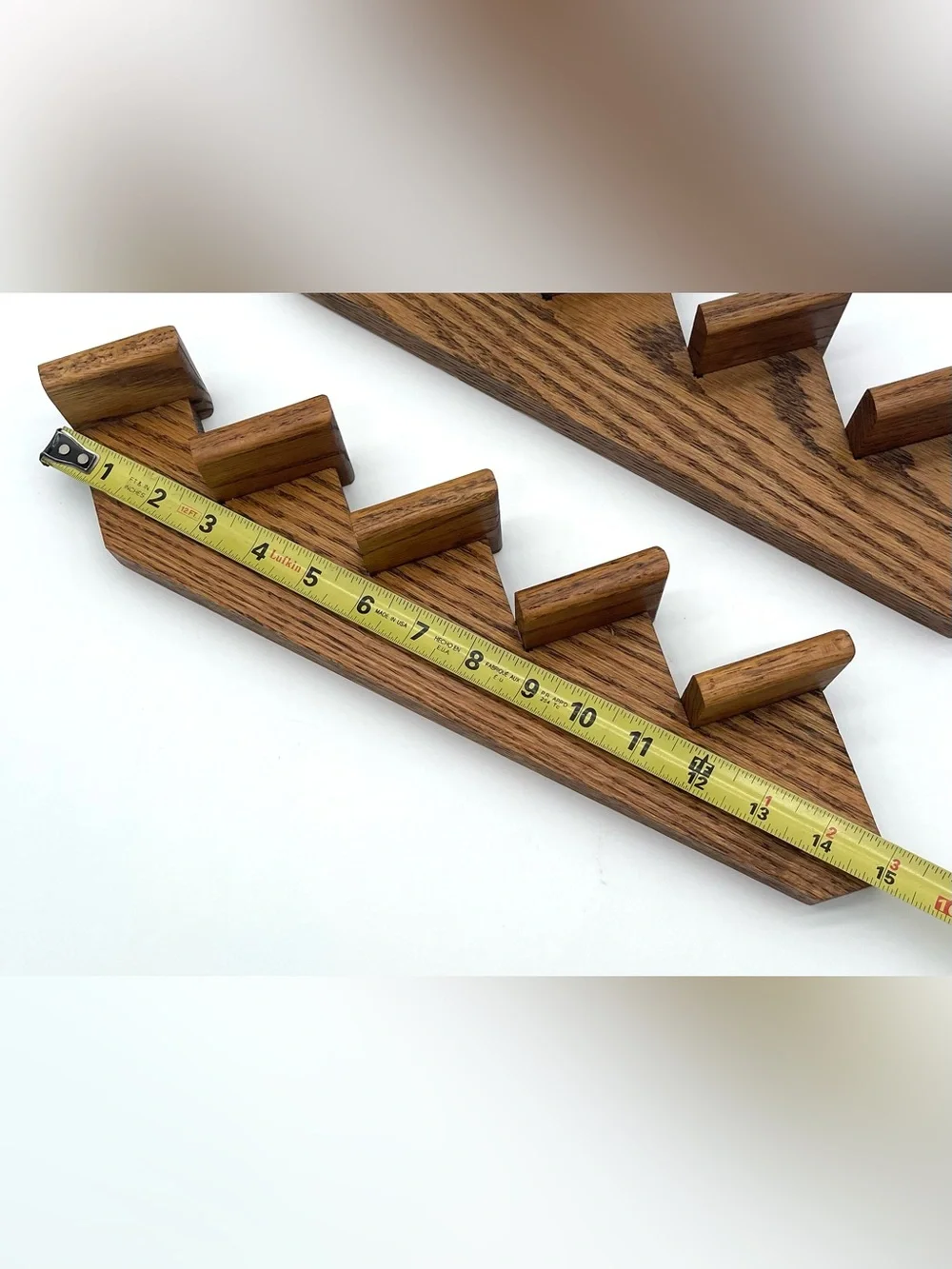 Wooden Staircase Wall Mini Shelves Set Of 2 Trinket Cottage Core Farmhouse